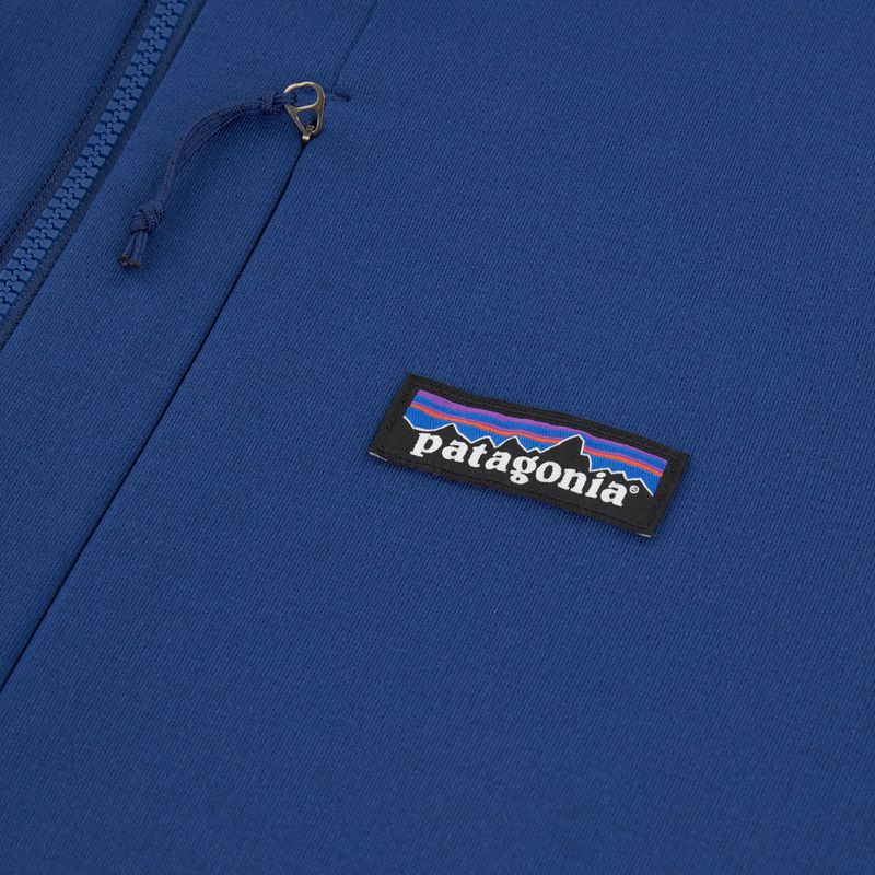 Vyriškas žygio džemperis Patagonia R1 Thermal Full Zip Hoody clement blue 3