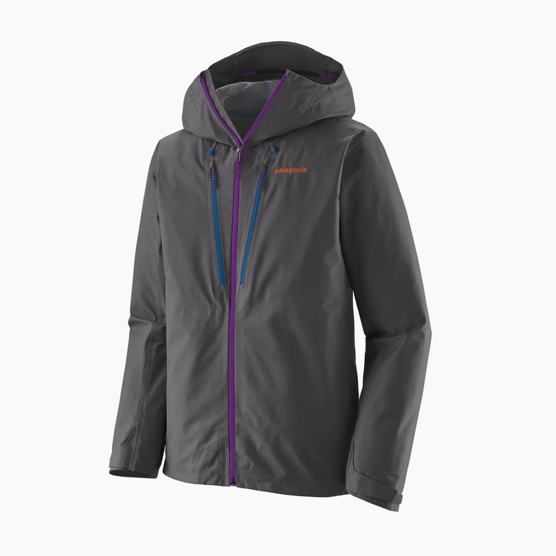 Vyriška lietaus striukė Patagonia Triolet forge grey w / p6 blue 4