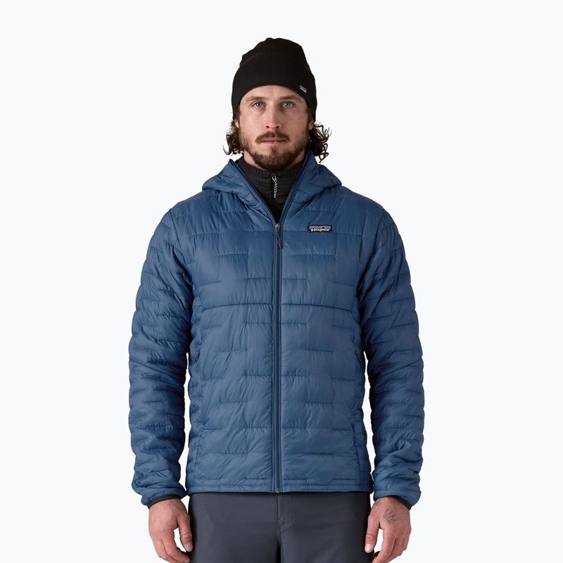 Vyriška pūsta striukė Patagonia Micro Puff Hoody clement blue