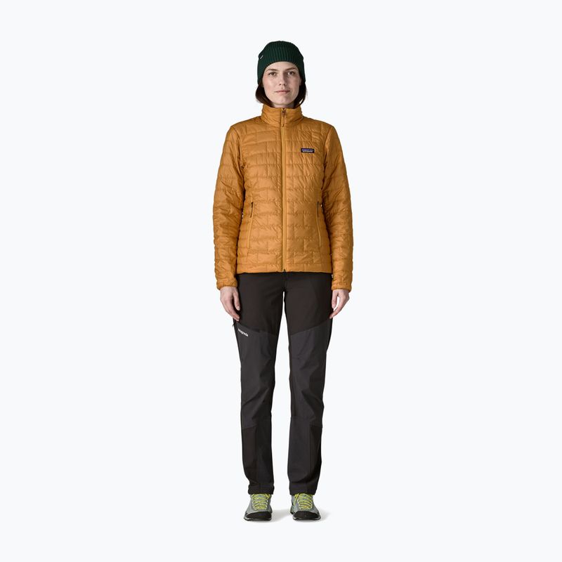Moteriška šilta striukė Patagonia Nano Puff smolder talon gold 2