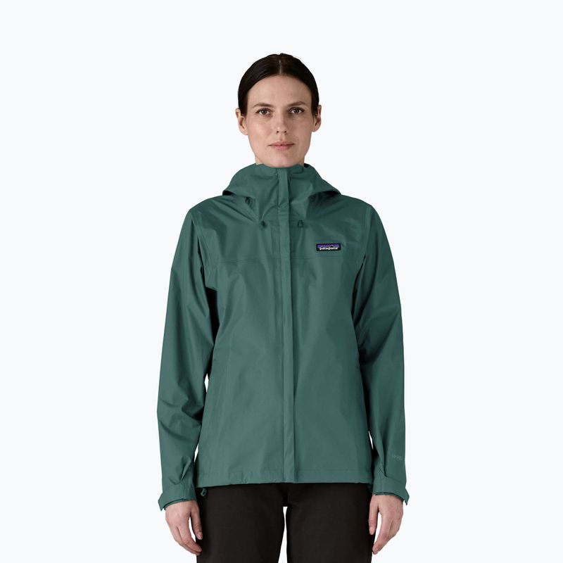 Moteriška lietaus striukė Patagonia Torrentshell 3L Rain cascade green