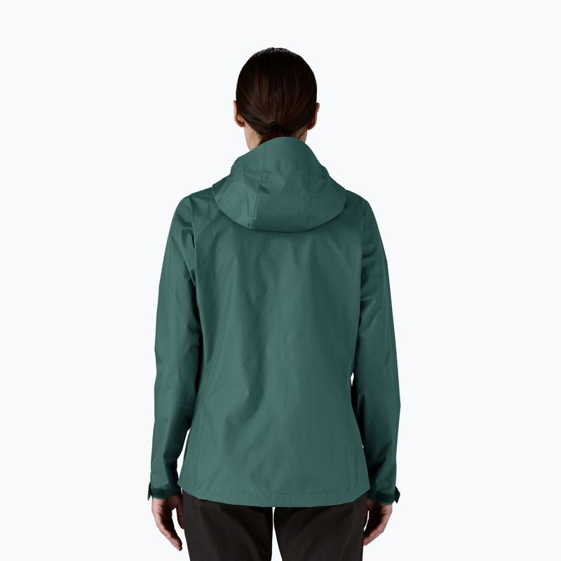 Moteriška lietaus striukė Patagonia Torrentshell 3L Rain cascade green 2