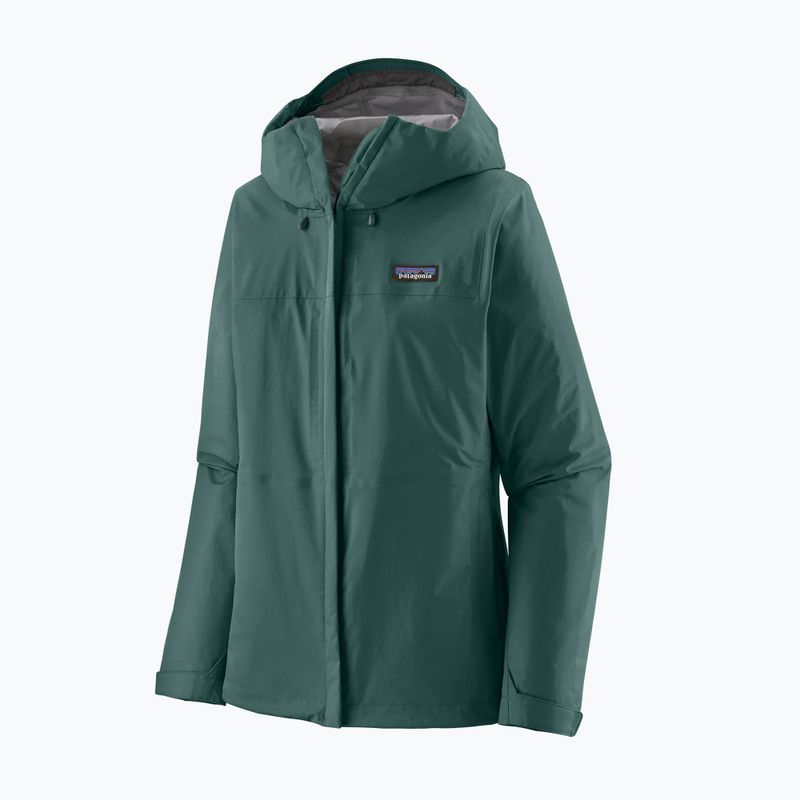 Moteriška lietaus striukė Patagonia Torrentshell 3L Rain cascade green 4
