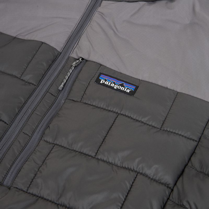 Vyriška pūsta striukė Patagonia Hi-Loft Nano Puff Hoody forge grey 12