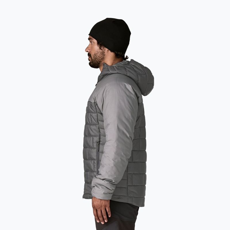 Vyriška pūsta striukė Patagonia Hi-Loft Nano Puff Hoody forge grey 3