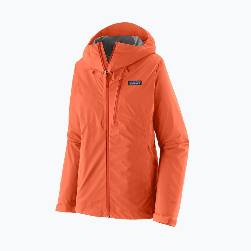 Moteriška lietaus striukė Patagonia Granite Crest Rain orange peel