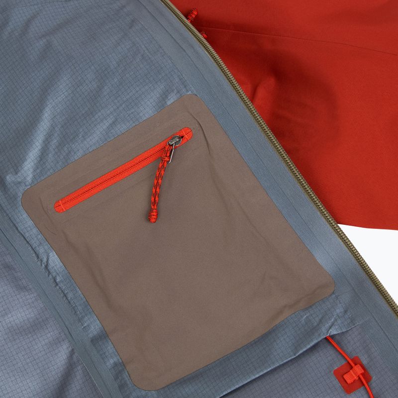 Vyriška lietaus striukė Patagonia Pluma Pro amanita red 5