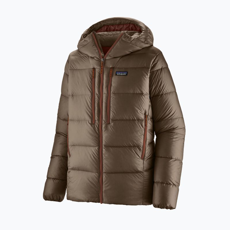 Vyriška pūsta striukė Patagonia Fitz Roy Down Hoody marlow brown