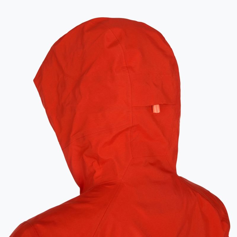 Moteriška lietaus striukė Patagonia Pluma Pro sizzle red 4