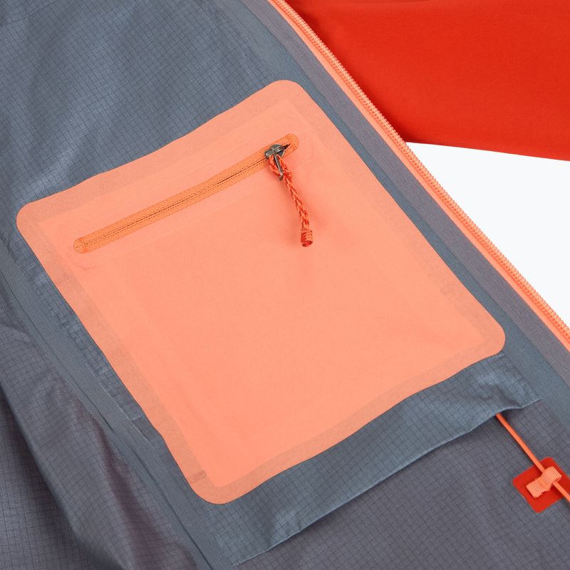 Moteriška lietaus striukė Patagonia Pluma Pro sizzle red 6