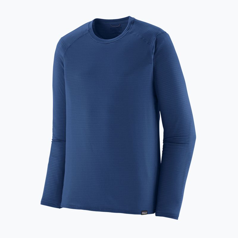 Vyriški termoaktyvūs marškinėliai Patagonia Cap Termal Weight Crew clement blue