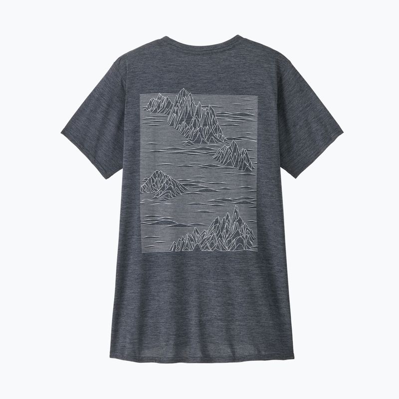 Moteriški marškinėliai Patagonia Cap Cool Daily Graphic Shirt strataspire / smolder blue x-dye 2