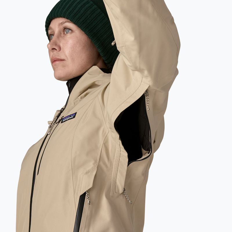 Moteriška vėjo nepraleidžianti striukė Patagonia Insulated Storm Shift oar tan 7