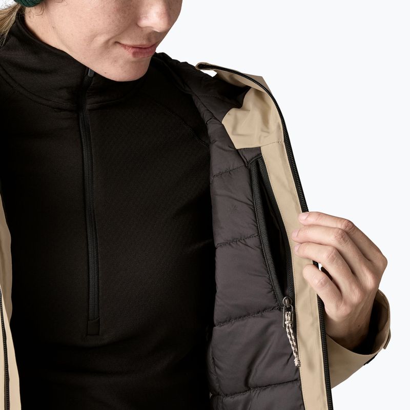 Moteriška vėjo nepraleidžianti striukė Patagonia Insulated Storm Shift oar tan 8