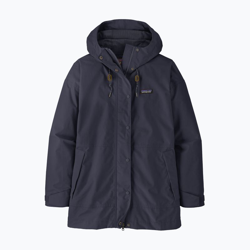 Moteriškas lietaus paltas Patagonia Outdoor Everyday Rain sunken blue 3
