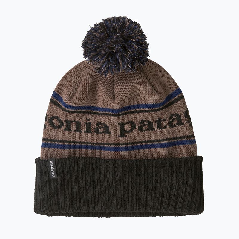 Žieminė kepurė Patagonia Powder Town park stripe: marlow brown