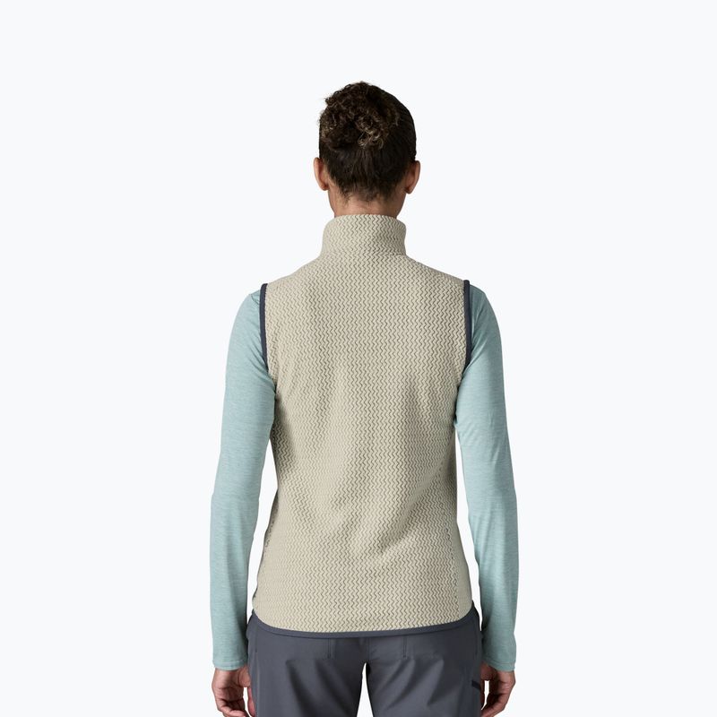 Moteriška liemenė Patagonia R1 Air wool white 3