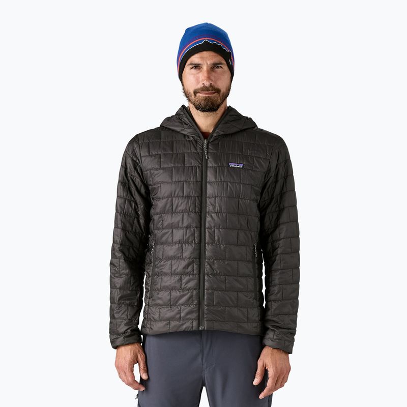 Vyriška pūsta striukė Patagonia Nano Puff Hoody black