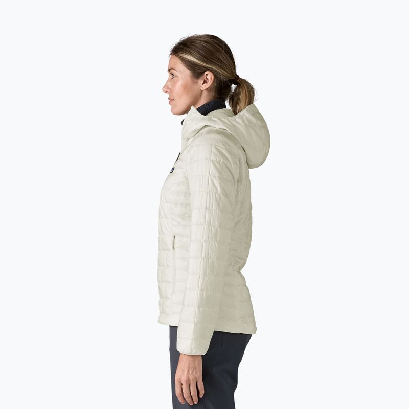 Moteriška pūsta striukė Patagonia Nano Puff Hoody birch white 4