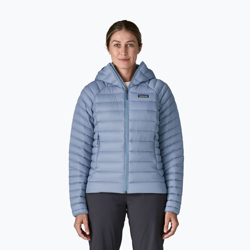 Moteriška pūsta striukė Patagonia Down Sweater Hoody barnacle blue