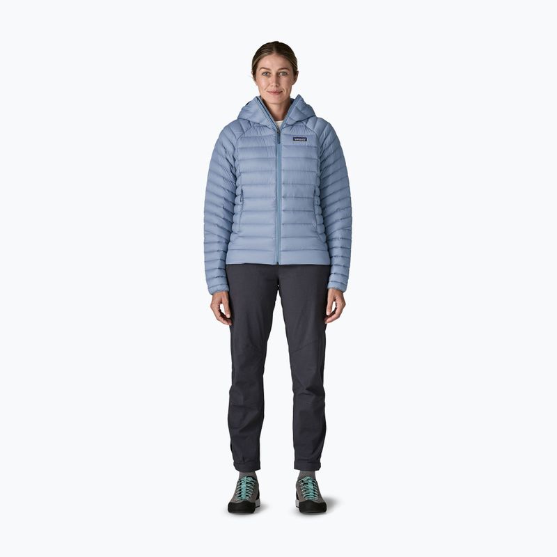 Moteriška pūsta striukė Patagonia Down Sweater Hoody barnacle blue 2