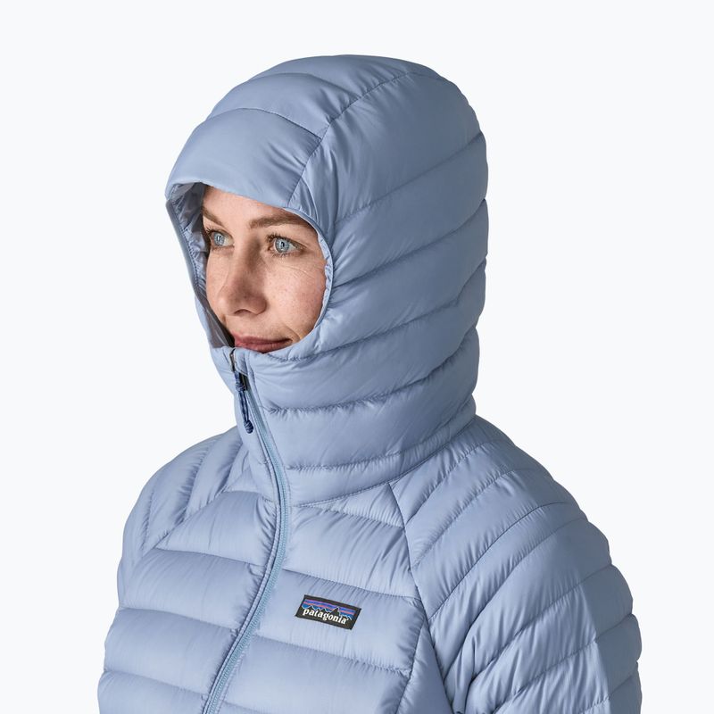 Moteriška pūsta striukė Patagonia Down Sweater Hoody barnacle blue 5