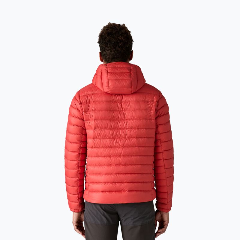 Vyriška pūsta striukė Patagonia Down Sweater Hoody amanita red 3