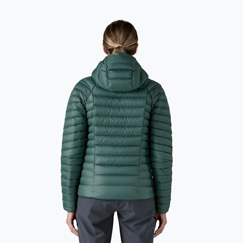Moteriška pūsta striukė Patagonia Down Sweater Hoody cascade green 3