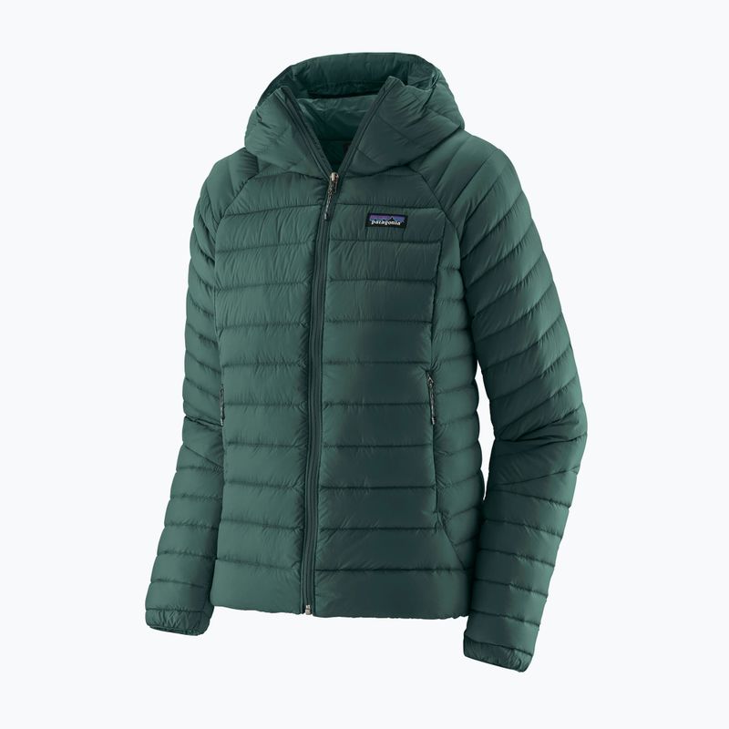 Moteriška pūsta striukė Patagonia Down Sweater Hoody cascade green 5