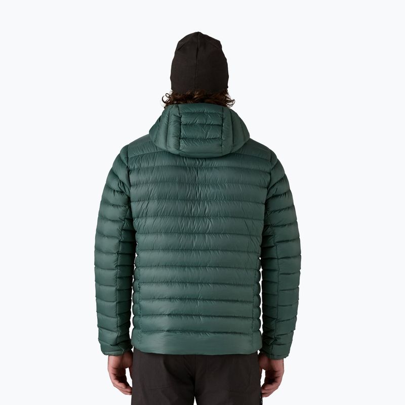 Vyriška pūsta striukė Patagonia Down Sweater Hoody cascade green 3