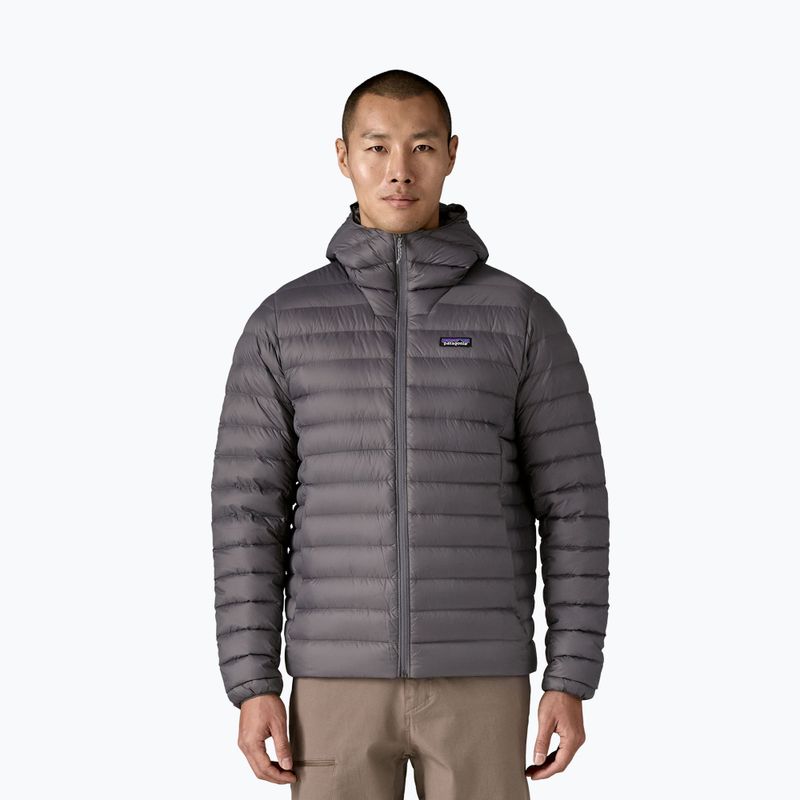 Vyriška pūsta striukė Patagonia Down Sweater Hoody forge grey w/forge grey