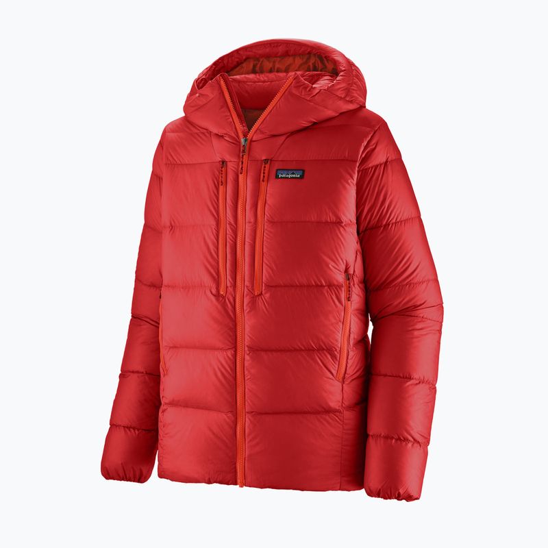 Vyriška pūsta striukė Patagonia Fitz Roy Down Hoody amanita red