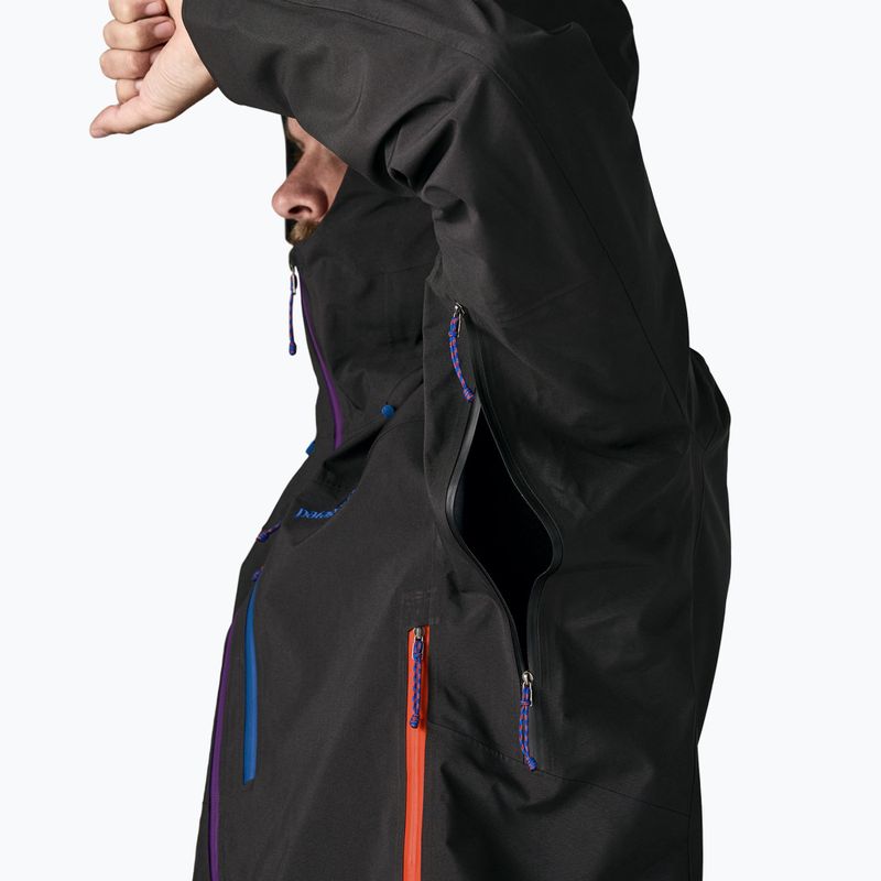 Vyriška lietaus striukė Patagonia Pluma Pro black 6
