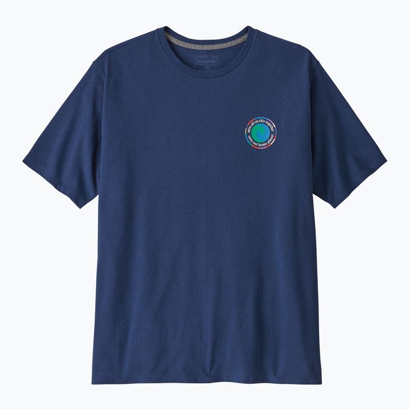 Vyriški marškinėliai Patagonia Unity Fitz Responsibili clement blue