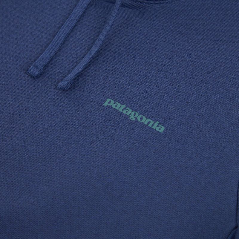 Vyriškas džemperis Patagonia Boardshort Logo Uprisal Hoody clement blue 3