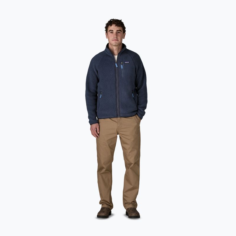 Vyriškas žygių džemperis Patagonia Retro Pile new navy w/sunken blue 2