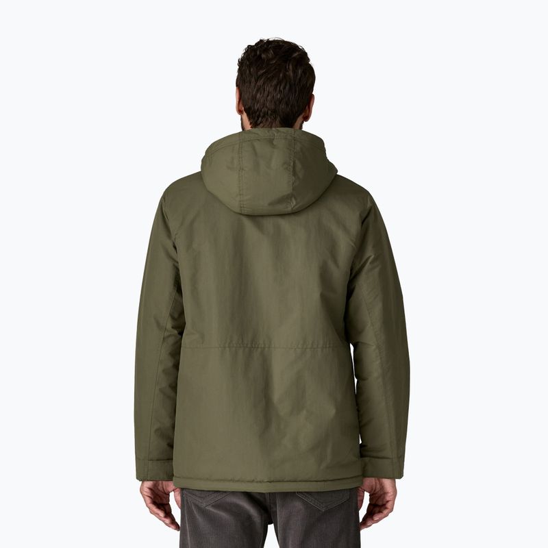 Vyriška pūsta striukė Patagonia Isthmus Parka basin green 2