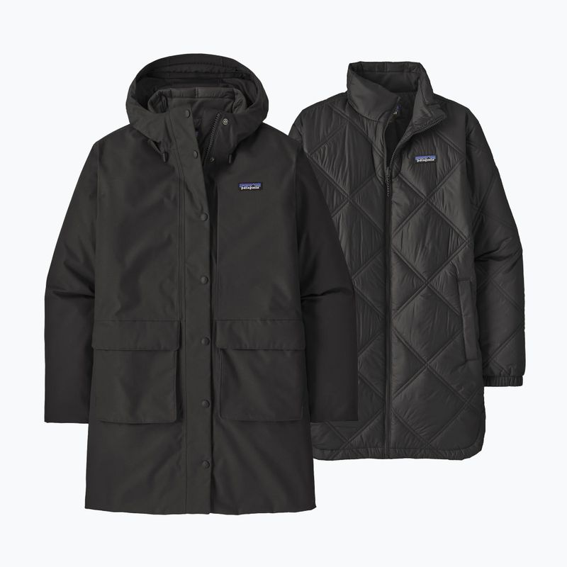 Moteriška 3in1 striukė Patagonia Pine Bank 3-in-1 Parka black 4