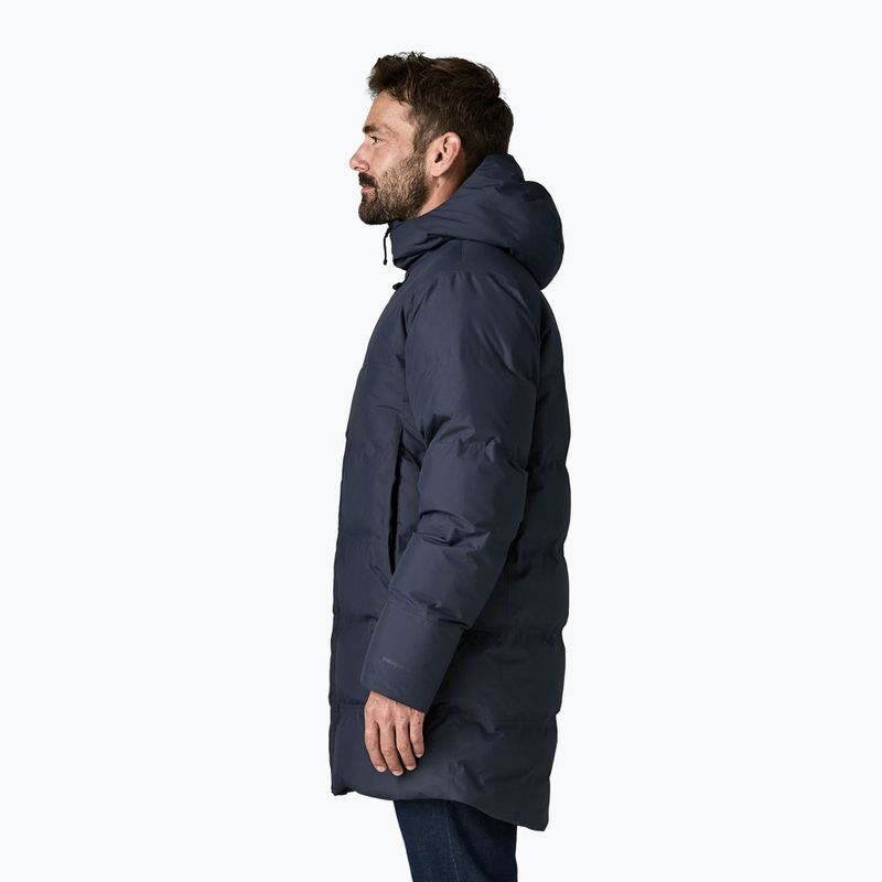 Vyriška pūkinė striukė Patagonia Jackson Glacier Parka nauja tamsiai mėlyna 3