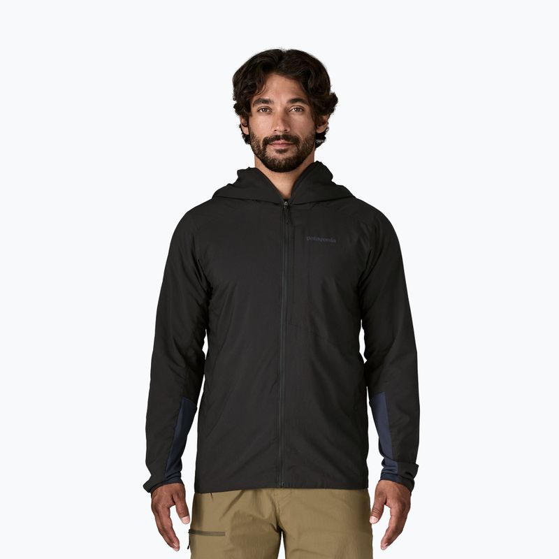Vyriška hibridinė striukė Patagonia Nano-Air Ultralight Full-Zip Hoody juoda