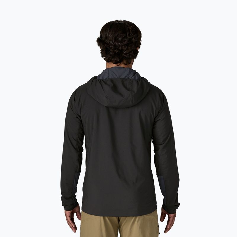 Vyriška hibridinė striukė Patagonia Nano-Air Ultralight Full-Zip Hoody juoda 2