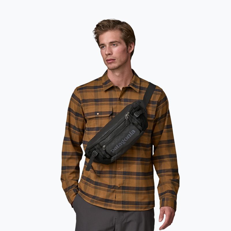 Krepšys ant juosmens Patagonia Black Hole Waist Pack 5 l black / black 4