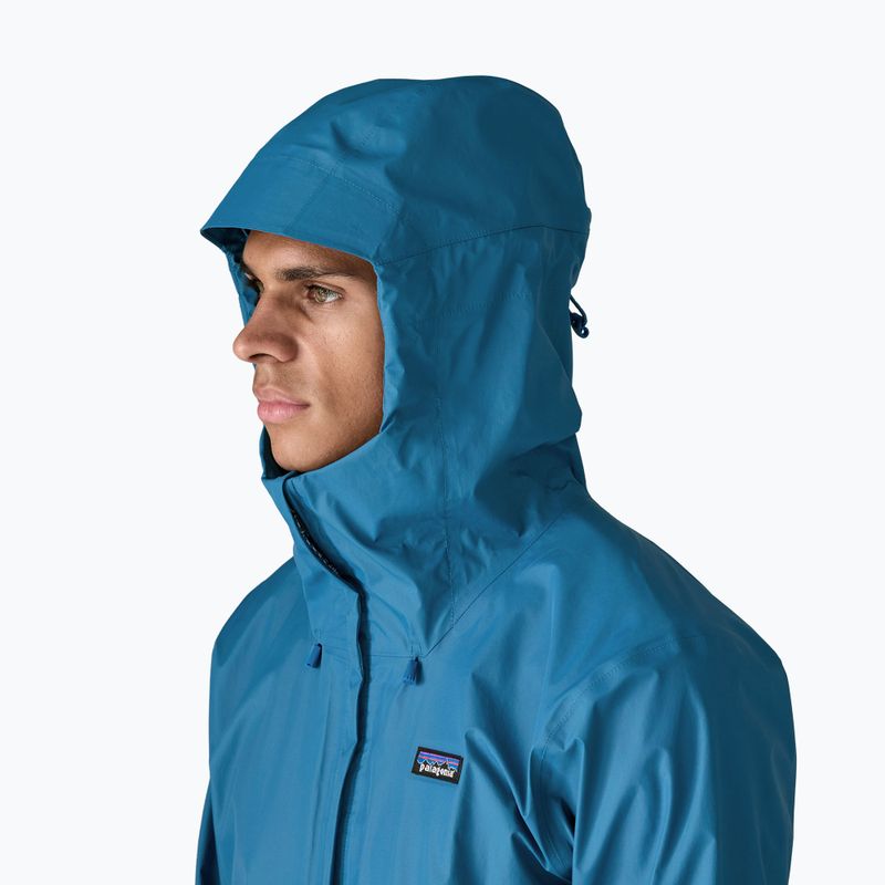 Vyriška lietpaltė Patagonia Torrentshell 3L Rain aquatic blue 7