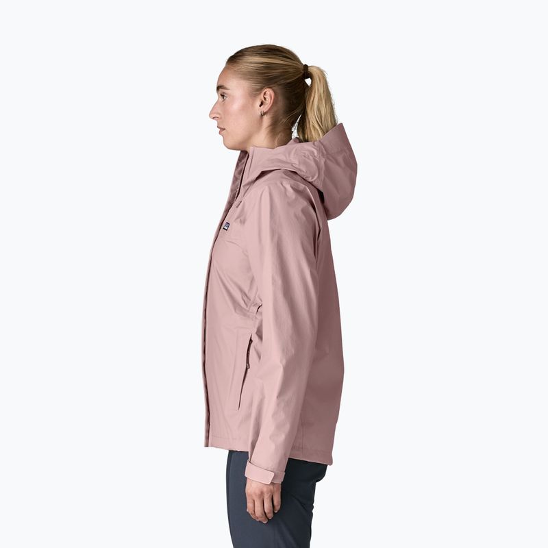 Moteriškas lietpaltis Patagonia Torrentshell 3L Rain quiet violet 5