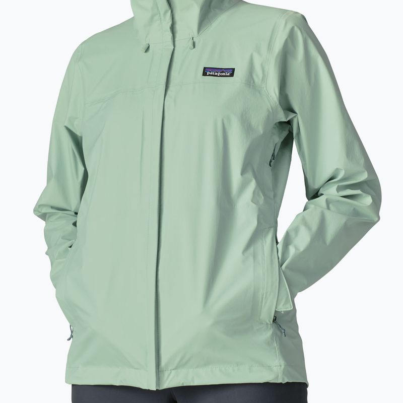 Moteriškas lietpaltis Patagonia Torrentshell 3L Rain thin ice 2