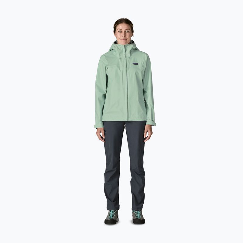 Moteriškas lietpaltis Patagonia Torrentshell 3L Rain thin ice 3