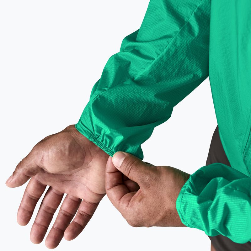 Vyriška vėjui atspari striukė Patagonia Houdini aqua stone 8