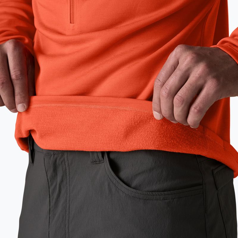 Vyriškas džemperis Patagonia R1 Ultralight Hoody coal orange 8