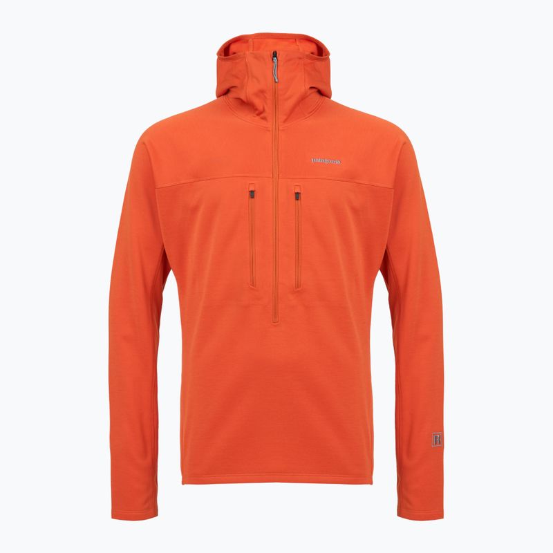 Vyriškas džemperis Patagonia R1 Ultralight Hoody coal orange 10