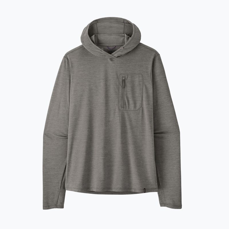 Vyriškas džemperis Patagonia Capilene Cool Sun Hoody forge grey/noble grey x-dye 10